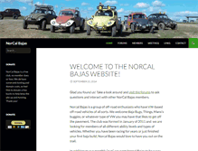 Tablet Screenshot of norcalbajas.com